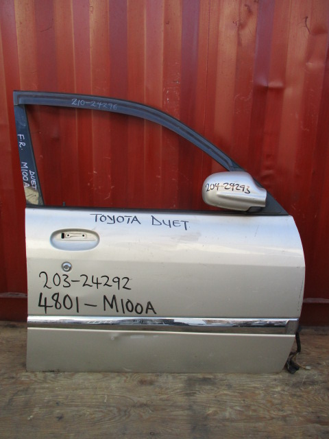 Used Toyota Duet DOOR SHELL FRONT RIGHT